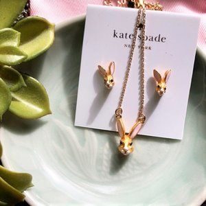 Kate spade desert muse earrings pendant set NEW